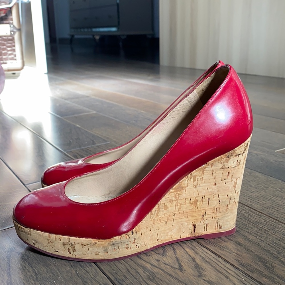 YSL Red Wedges